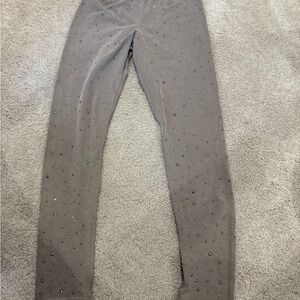 Brown Studded Skims Leggings